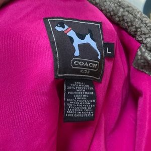 Kids Large coach jacket